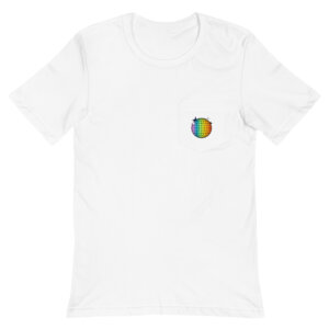 Rainbow Disco Funk Pocket Tee