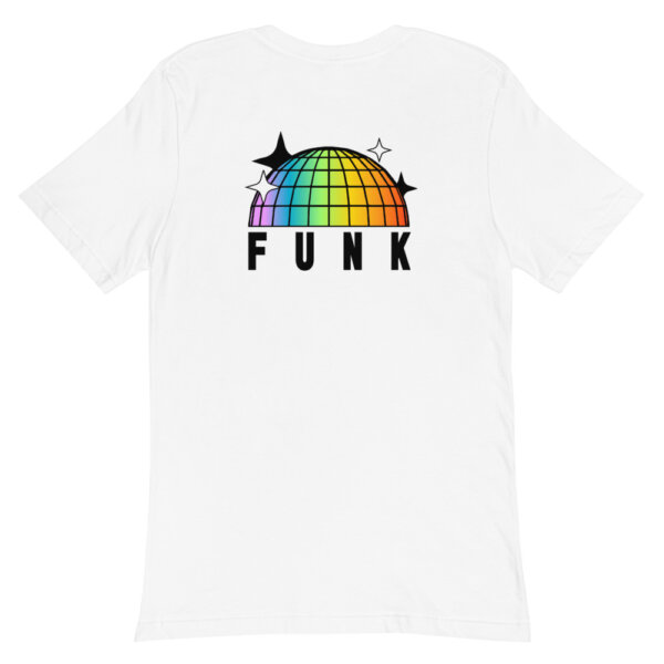 Rainbow Disco Funk Pocket Tee - Image 2