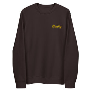 Funky Embroidered Crewneck